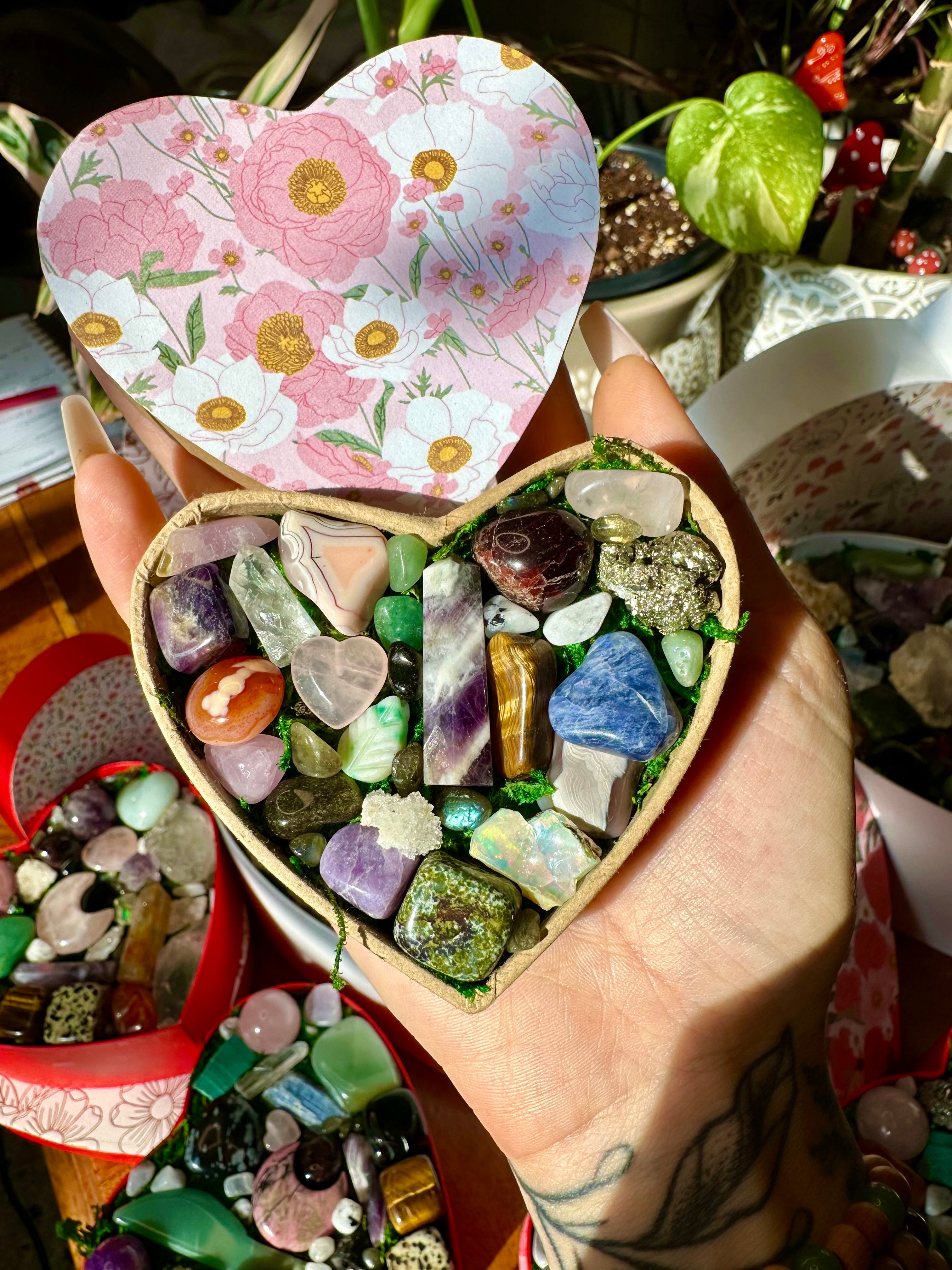 NEW mini crystal valentine 💗