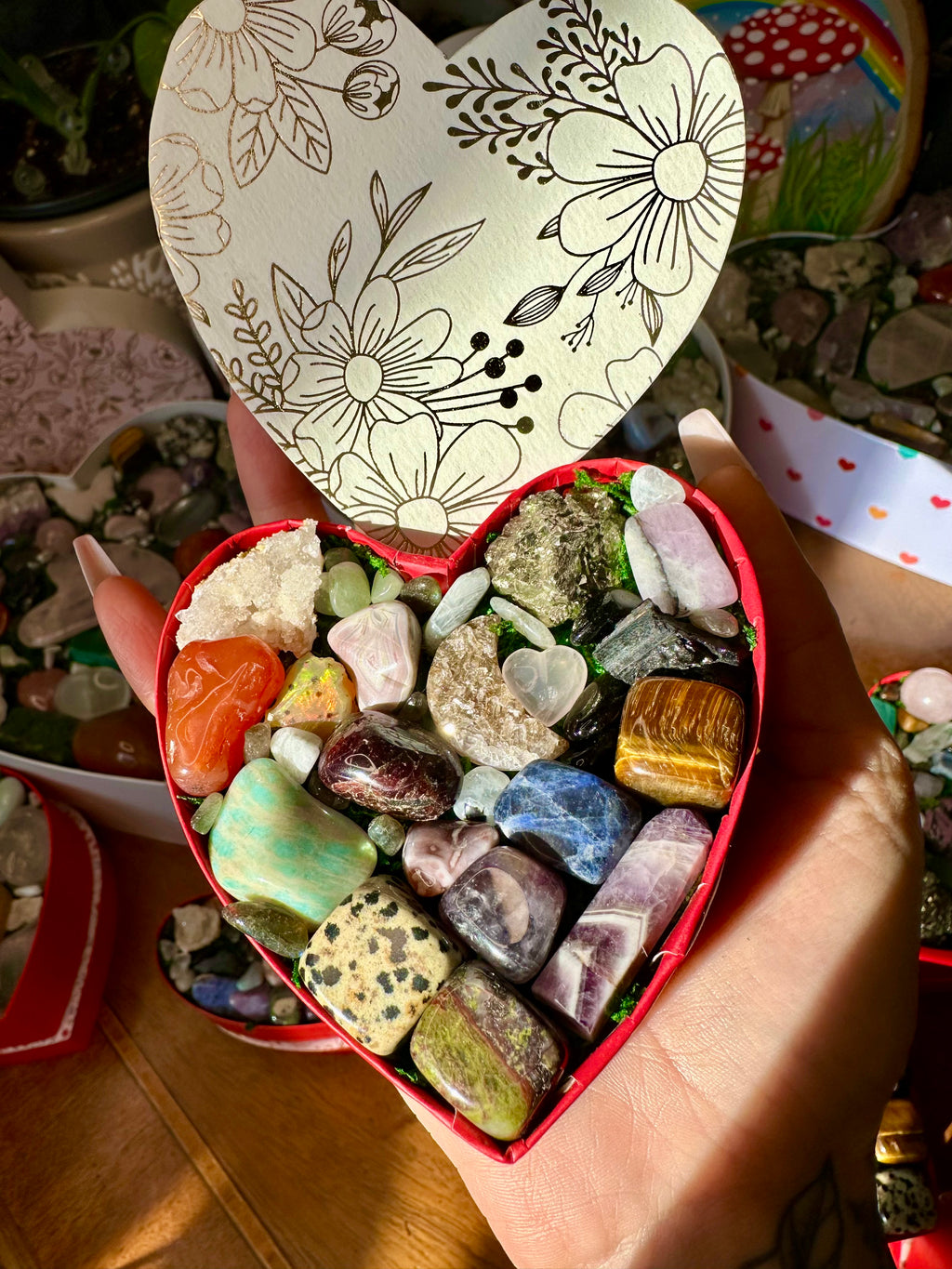 NEW small crystal valentine 🌙
