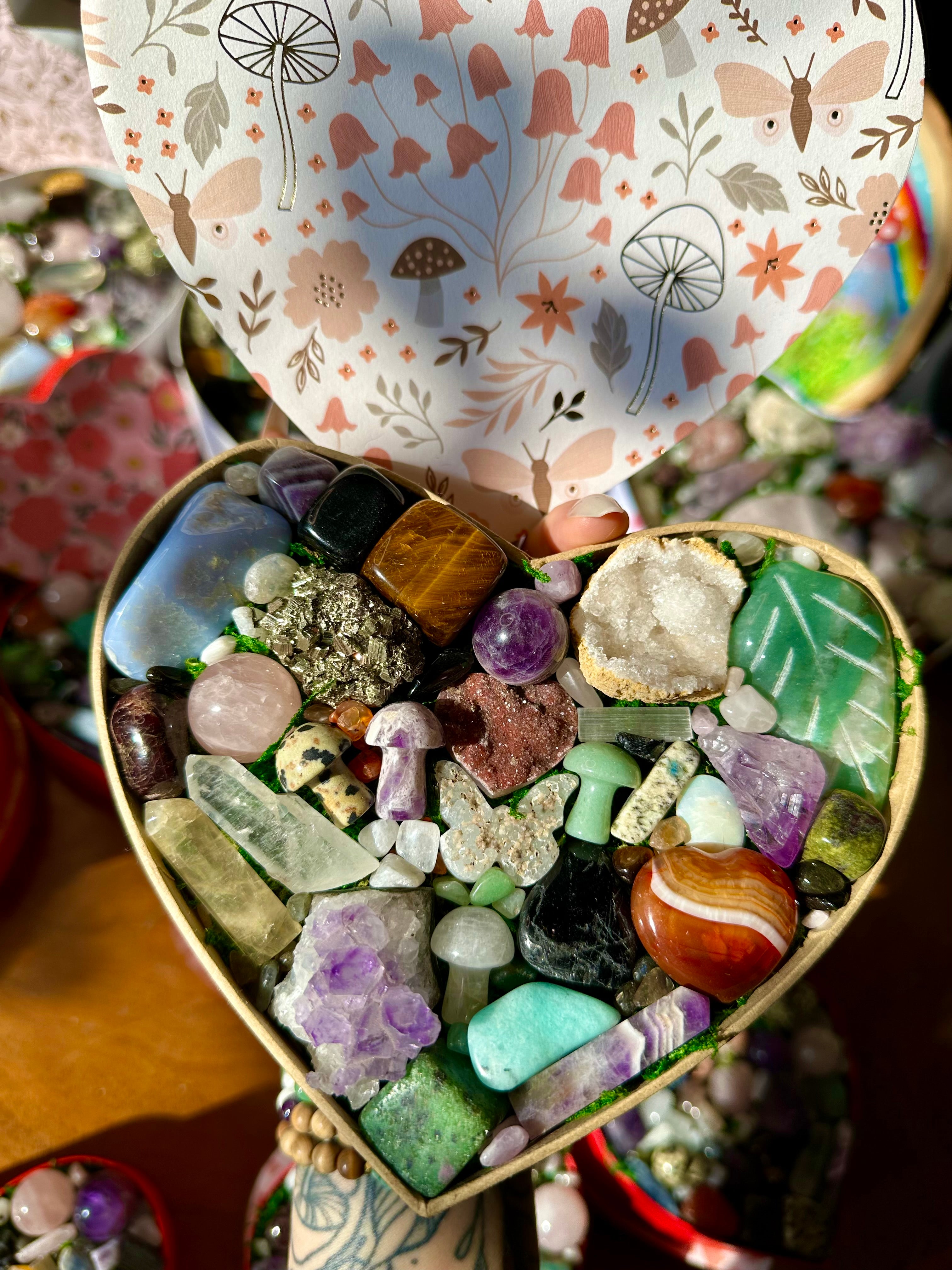 large crystal valentine 🍄