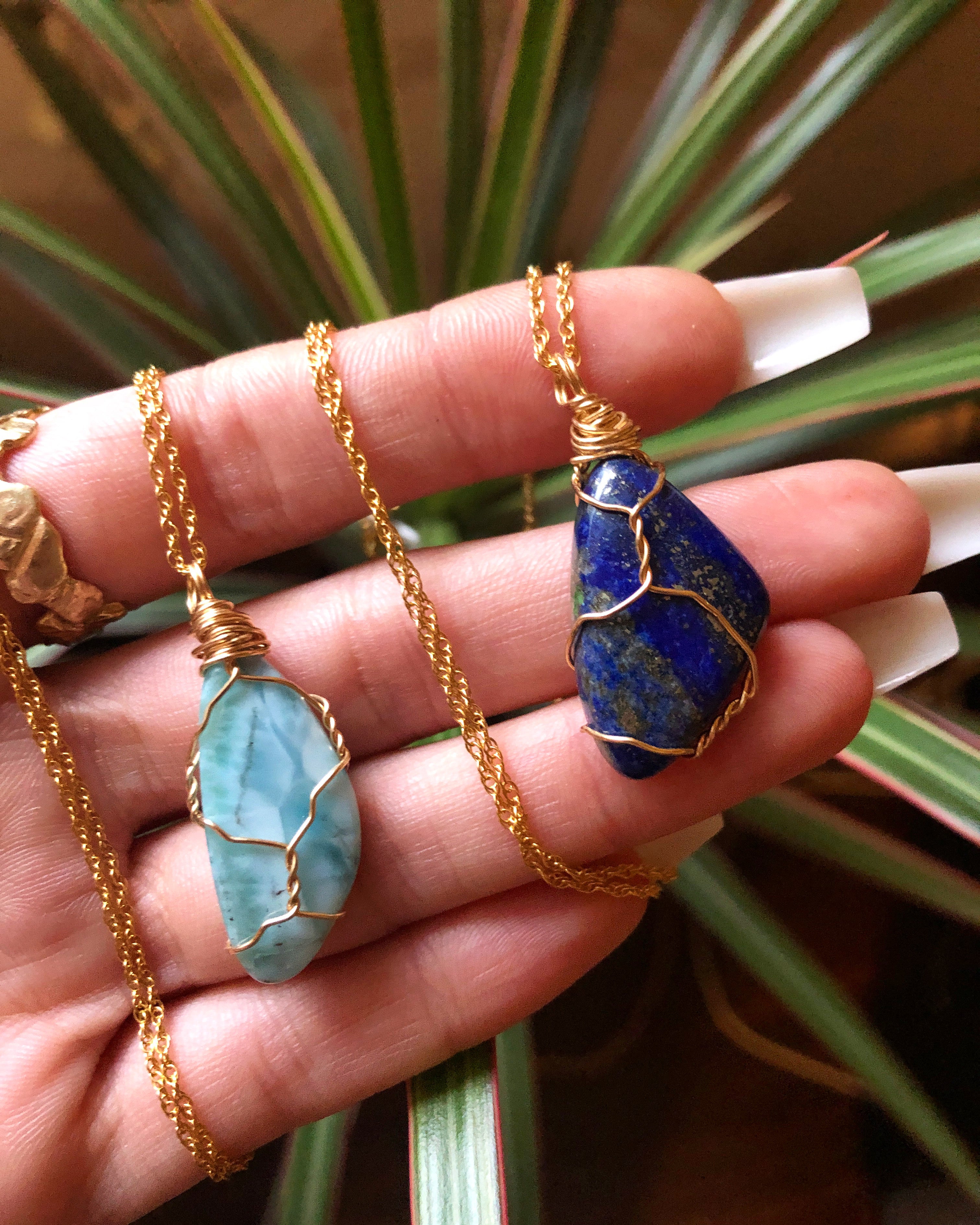 Vera Larimar Necklace