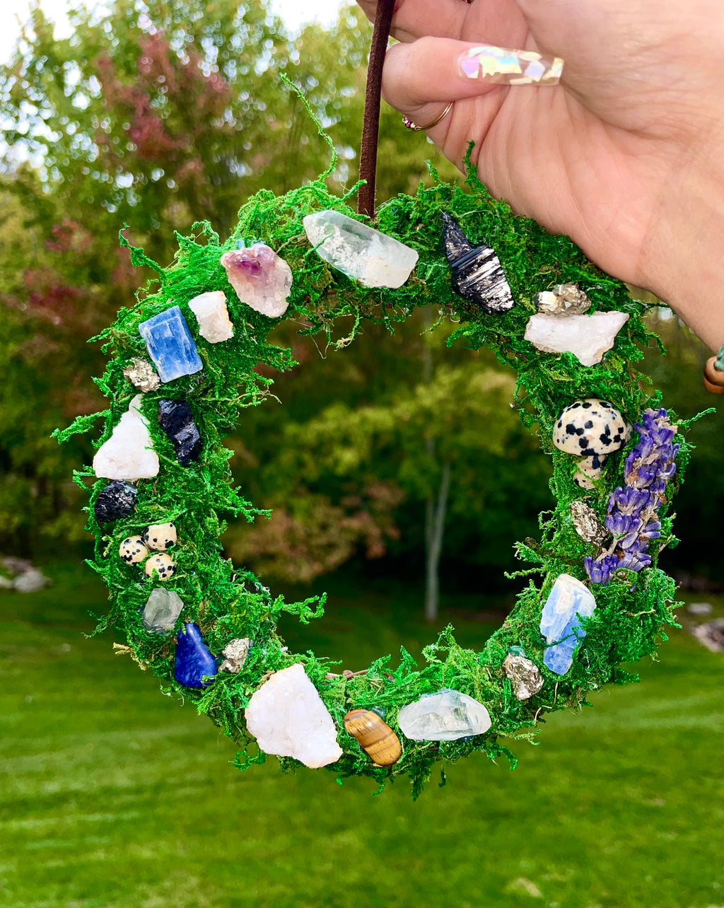 crystal protection fairy nest