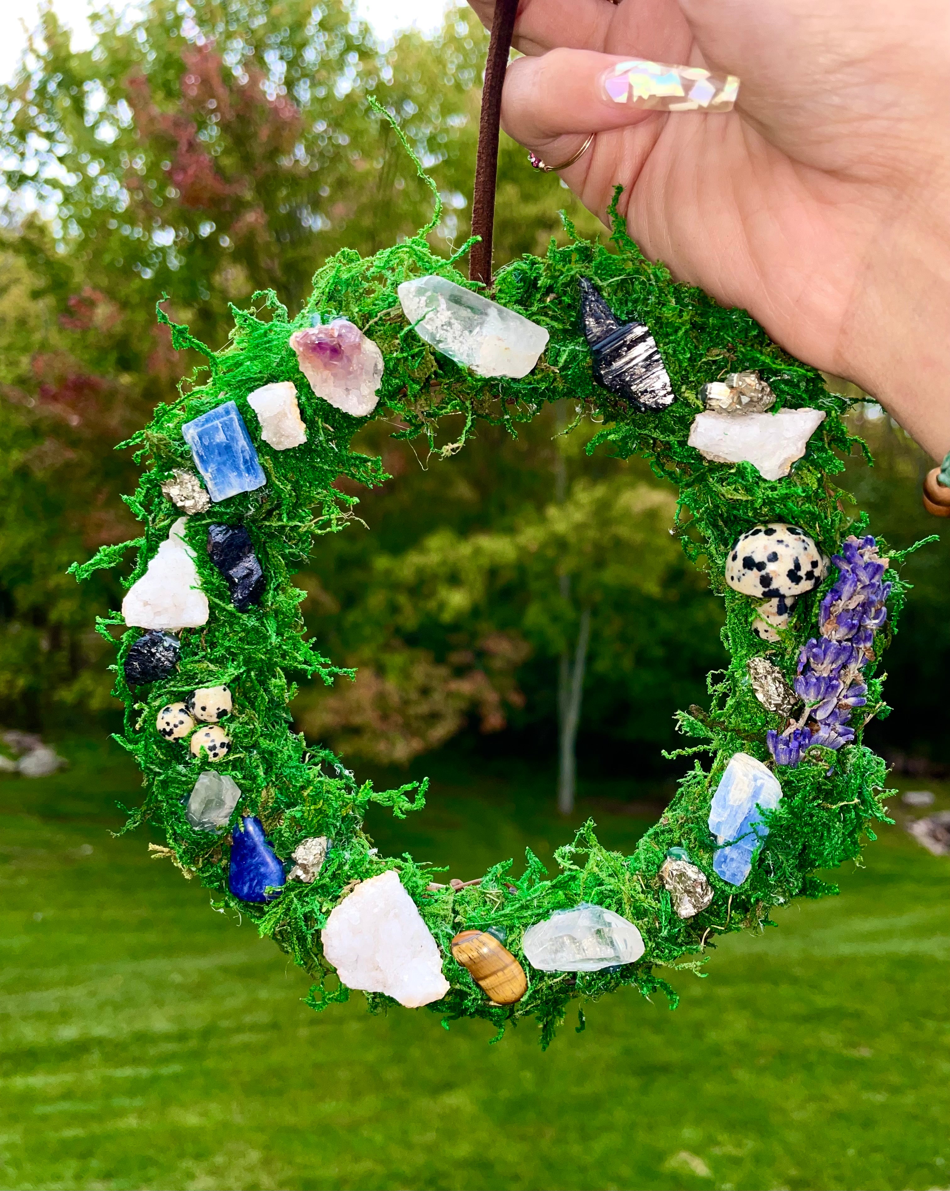 crystal protection fairy nest