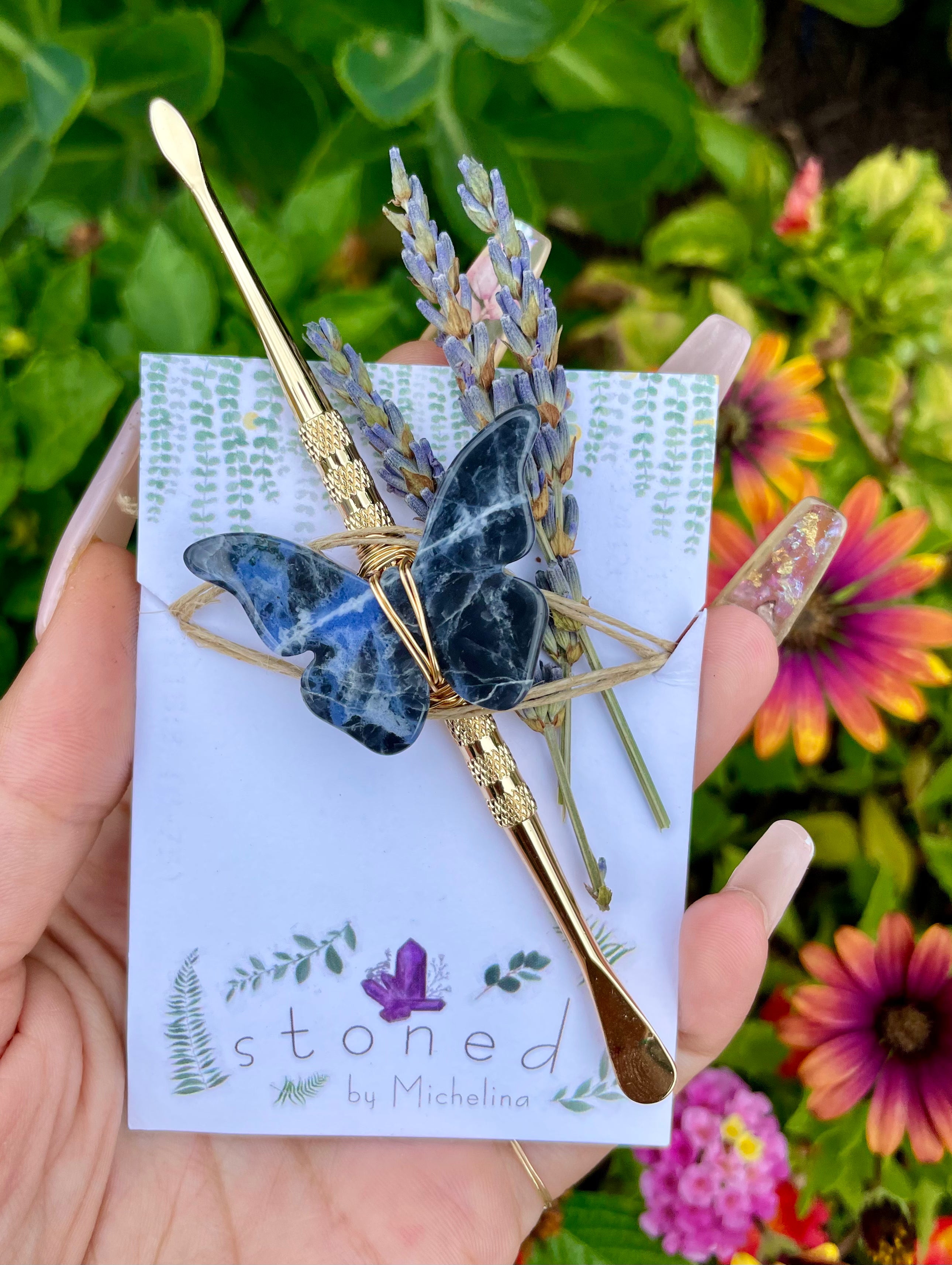 crystal butterfly dabber ♡