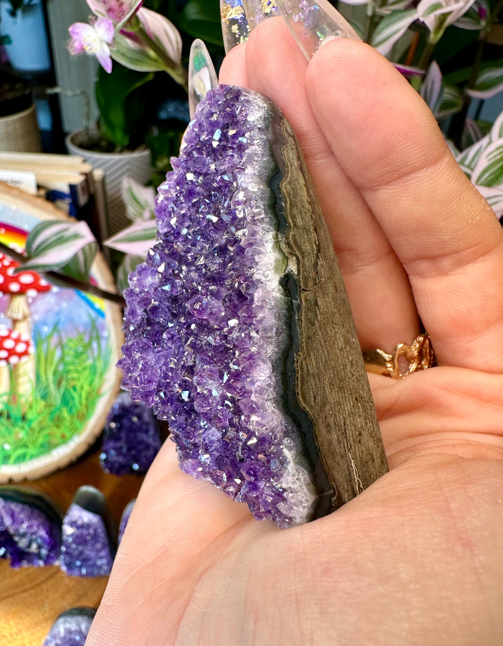 raw amethyst formation #7