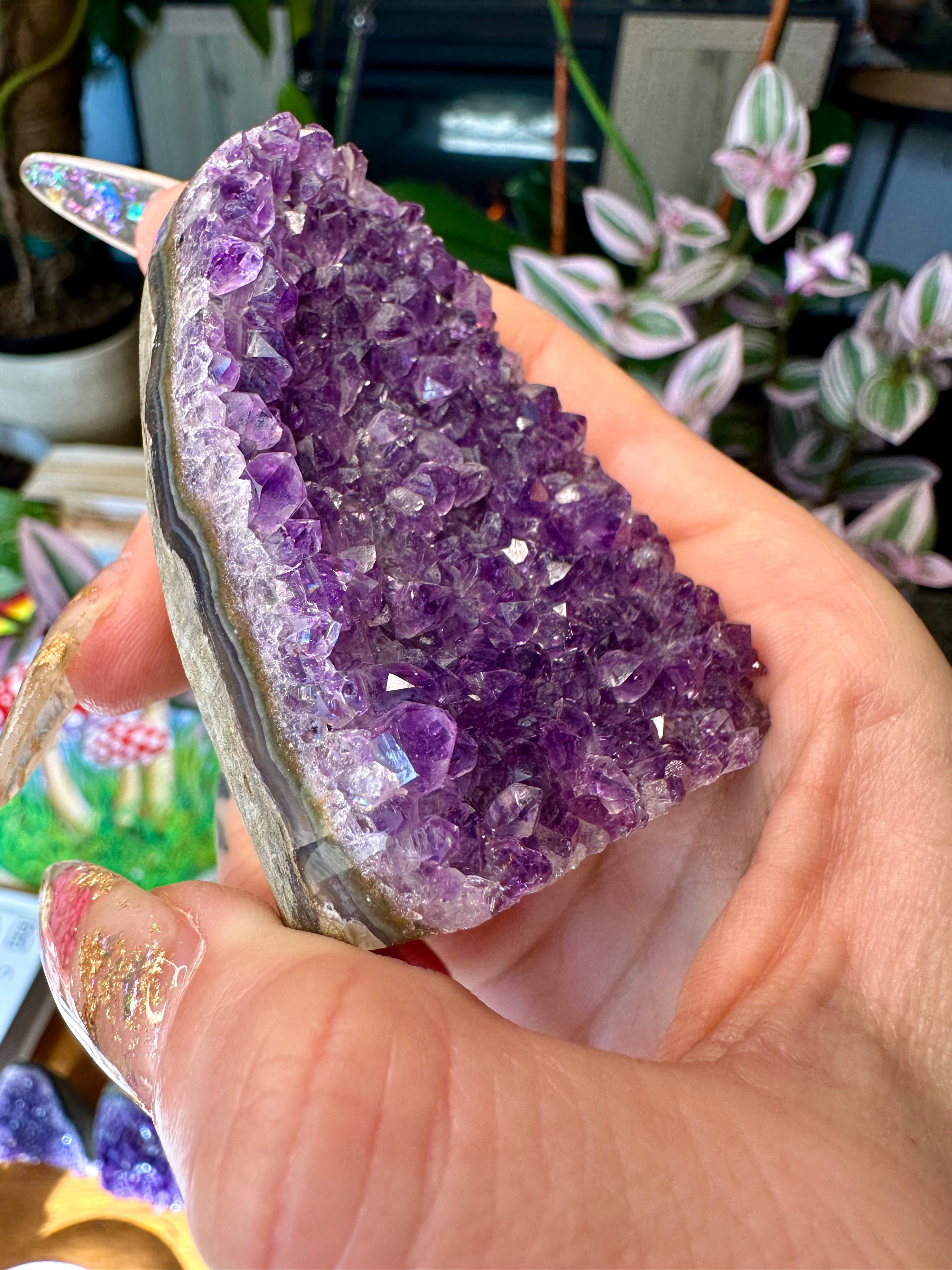 raw amethyst formation #3