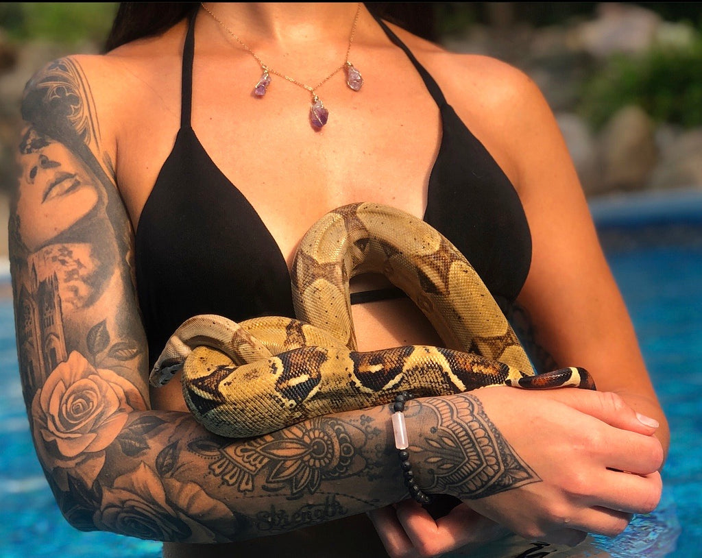 Amara Amethyst Necklace | sterling silver or gold