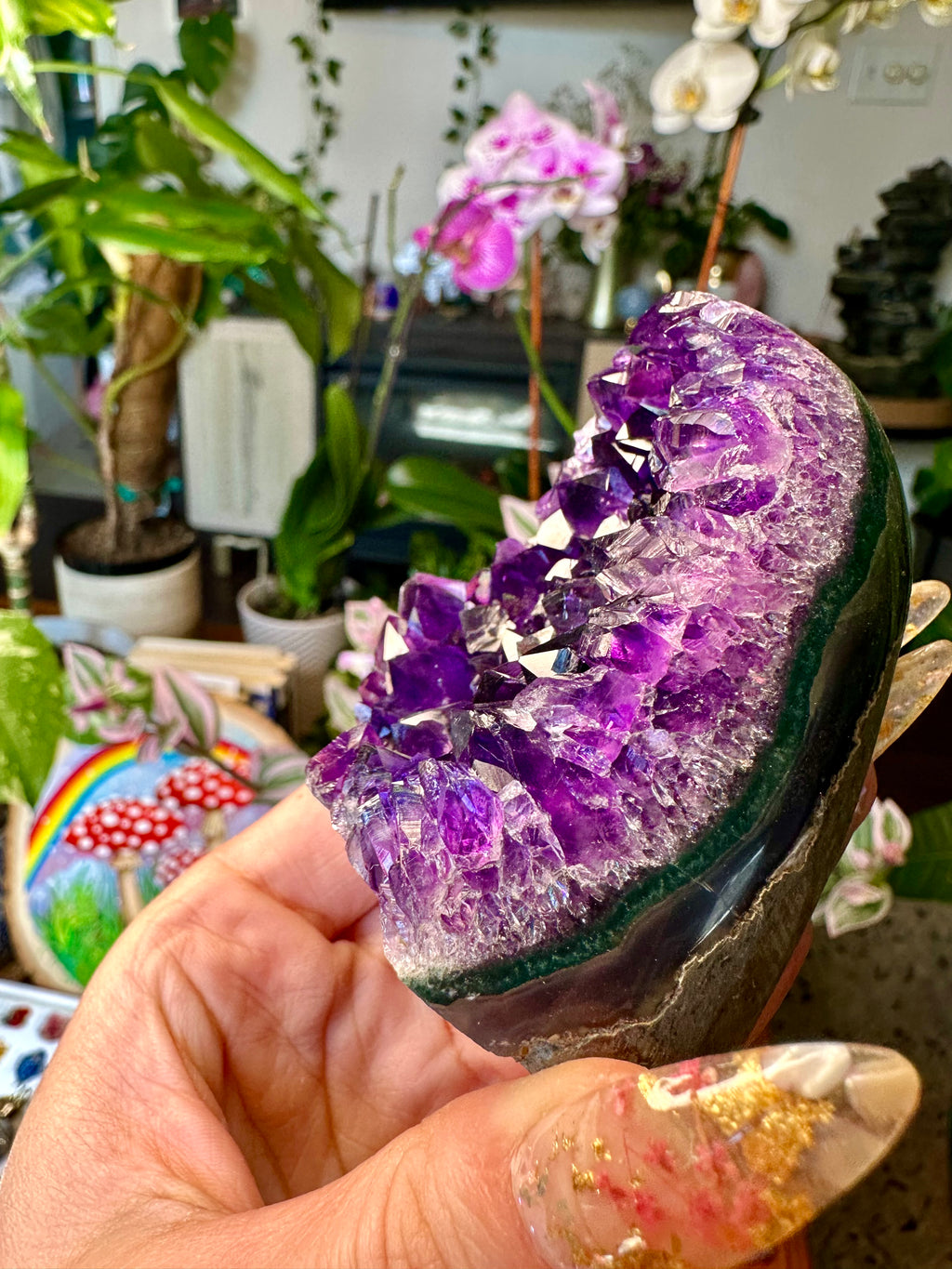 raw amethyst formation #10