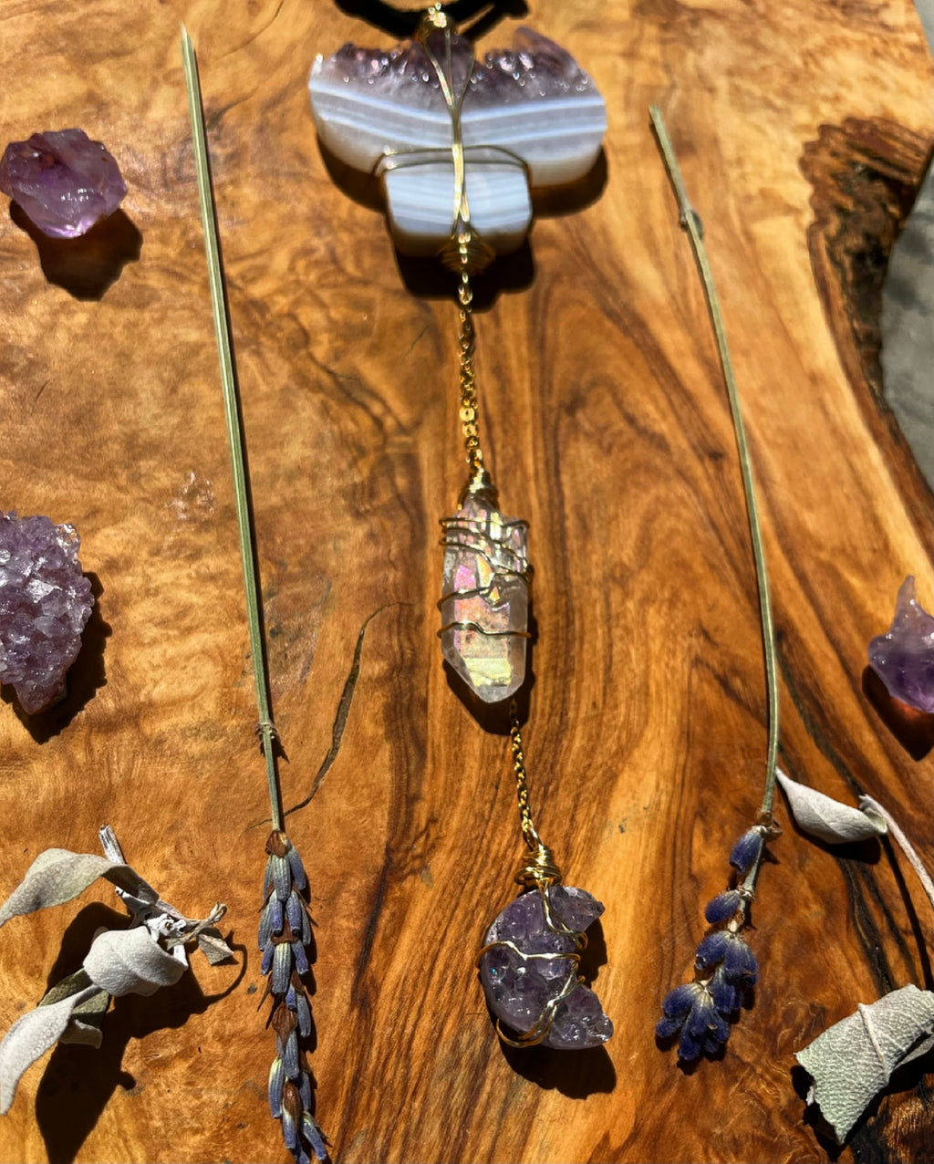 mushroom moon protection dangle