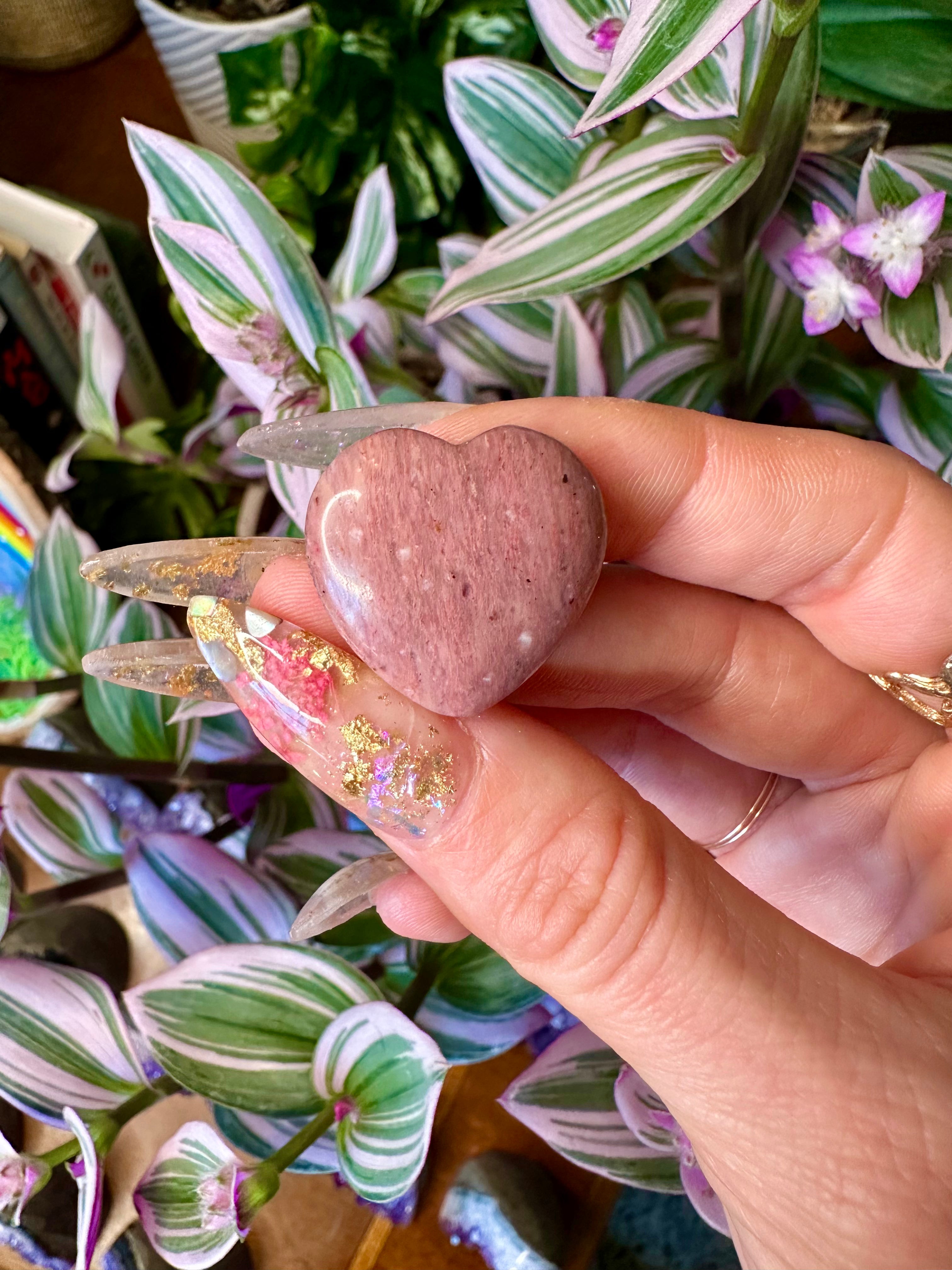 little crystal heart