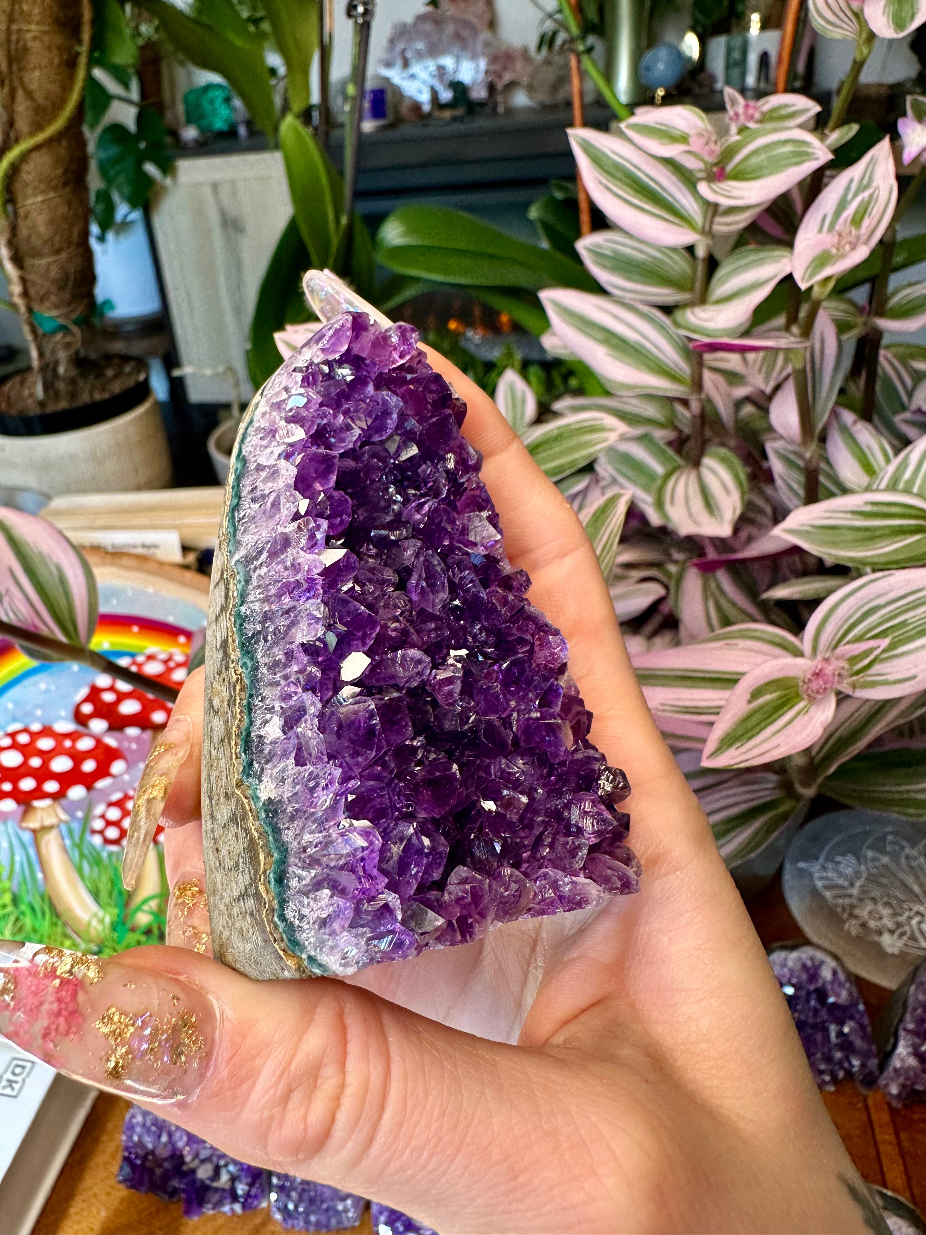 raw amethyst formation #9