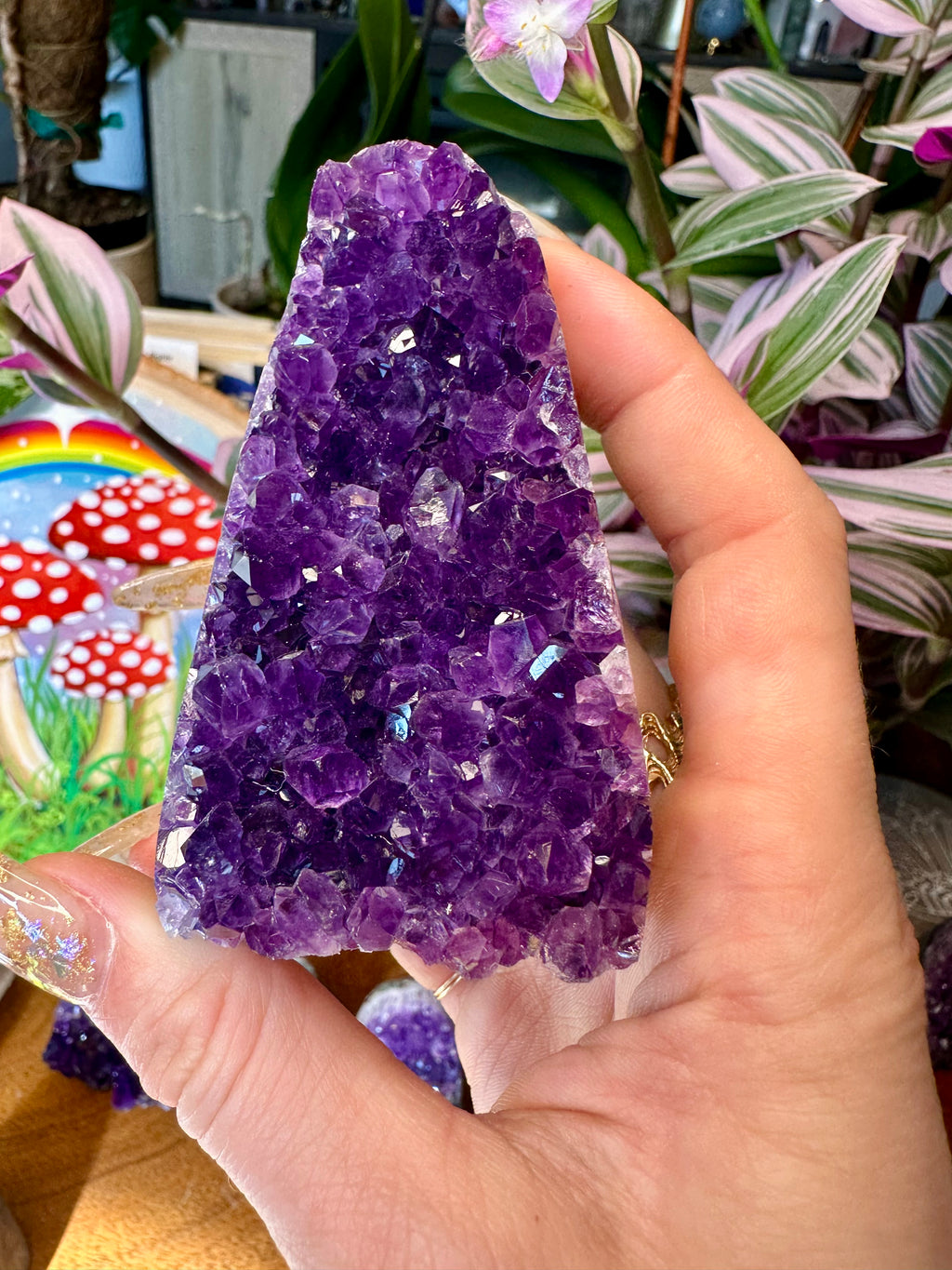 raw amethyst formation #9