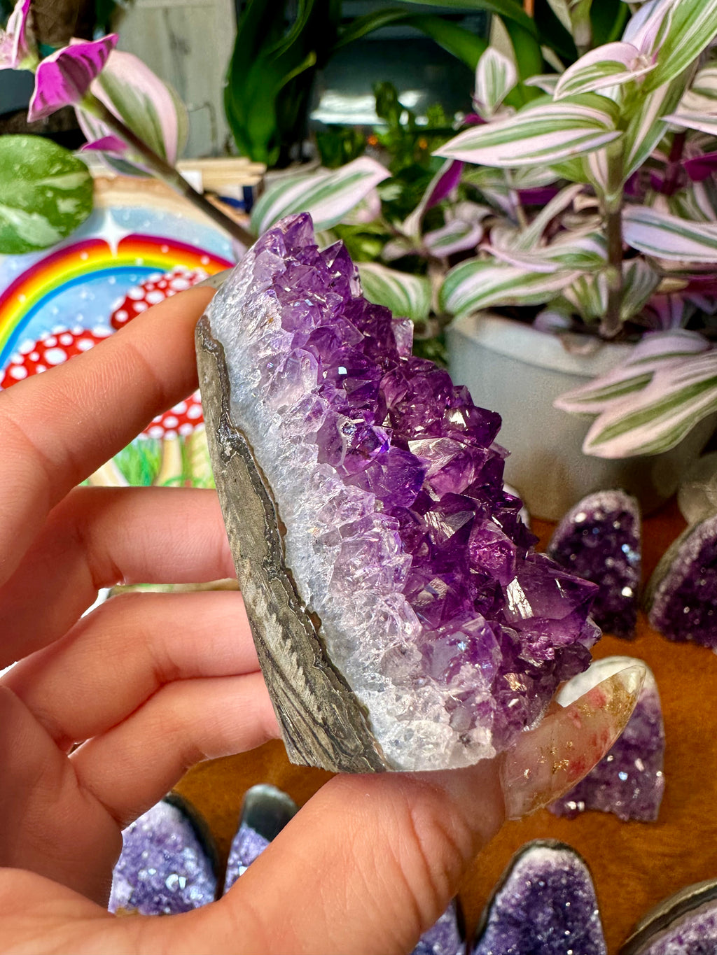 raw amethyst formation #4
