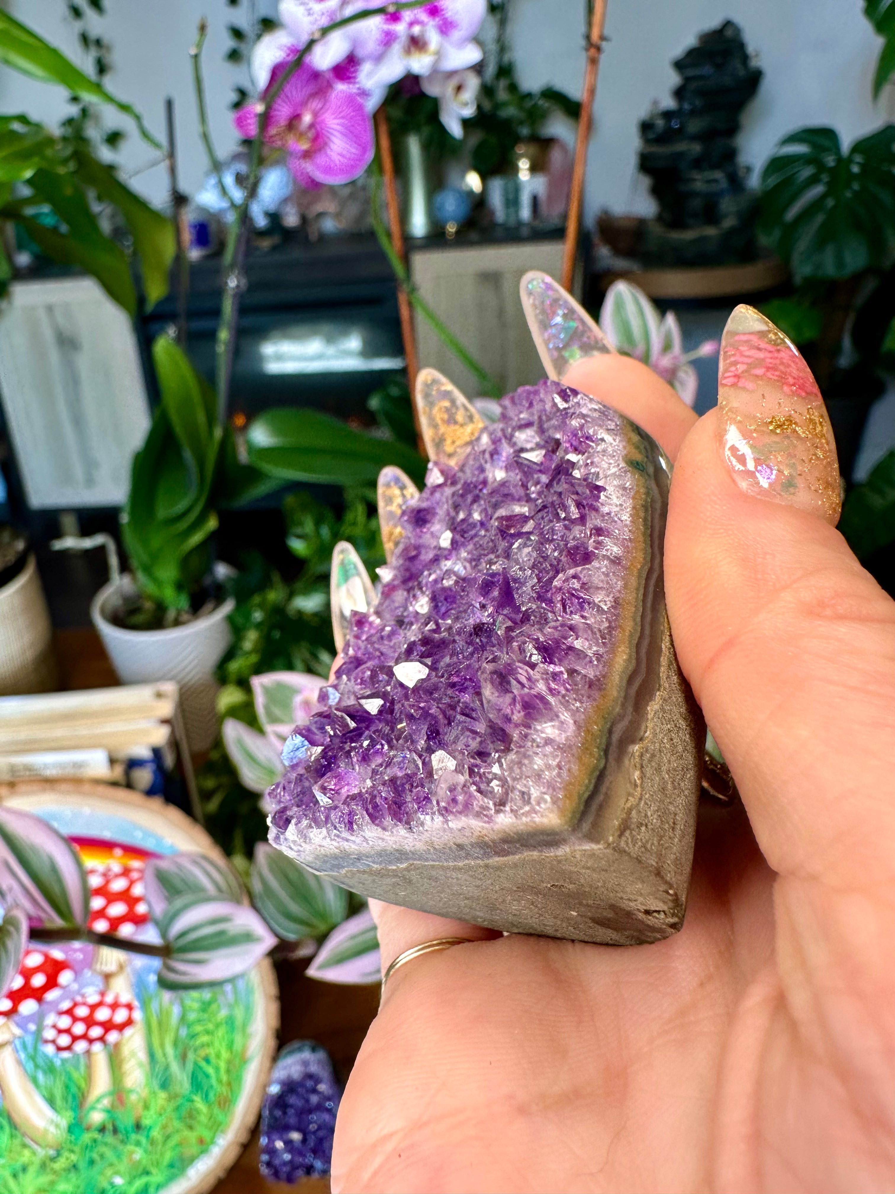 raw amethyst formation #3