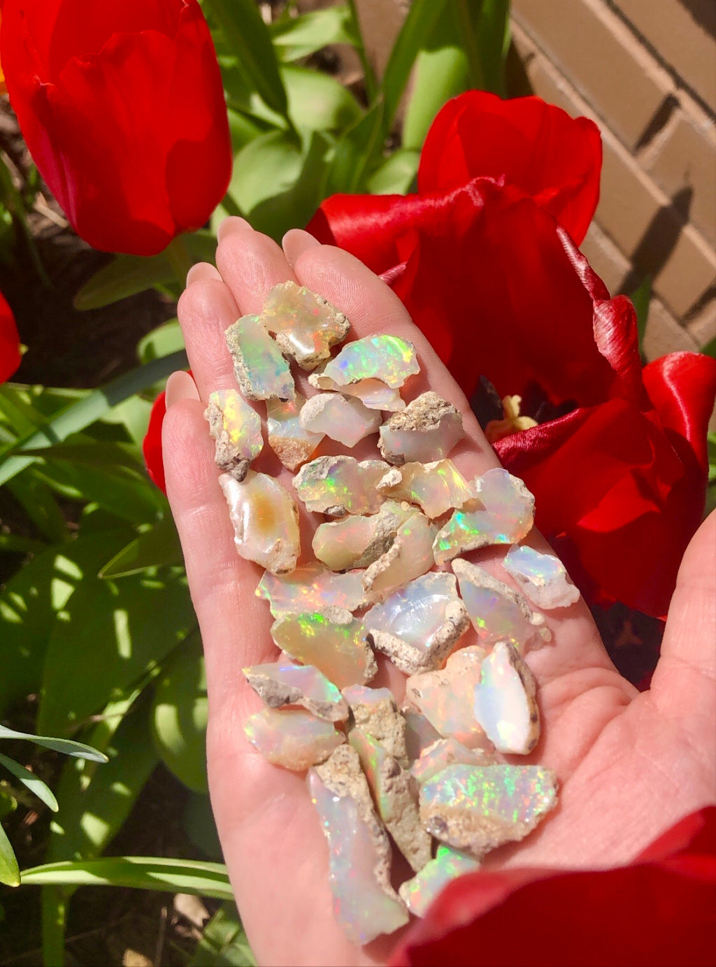 *deposit* for a custom raw opal necklace ♡