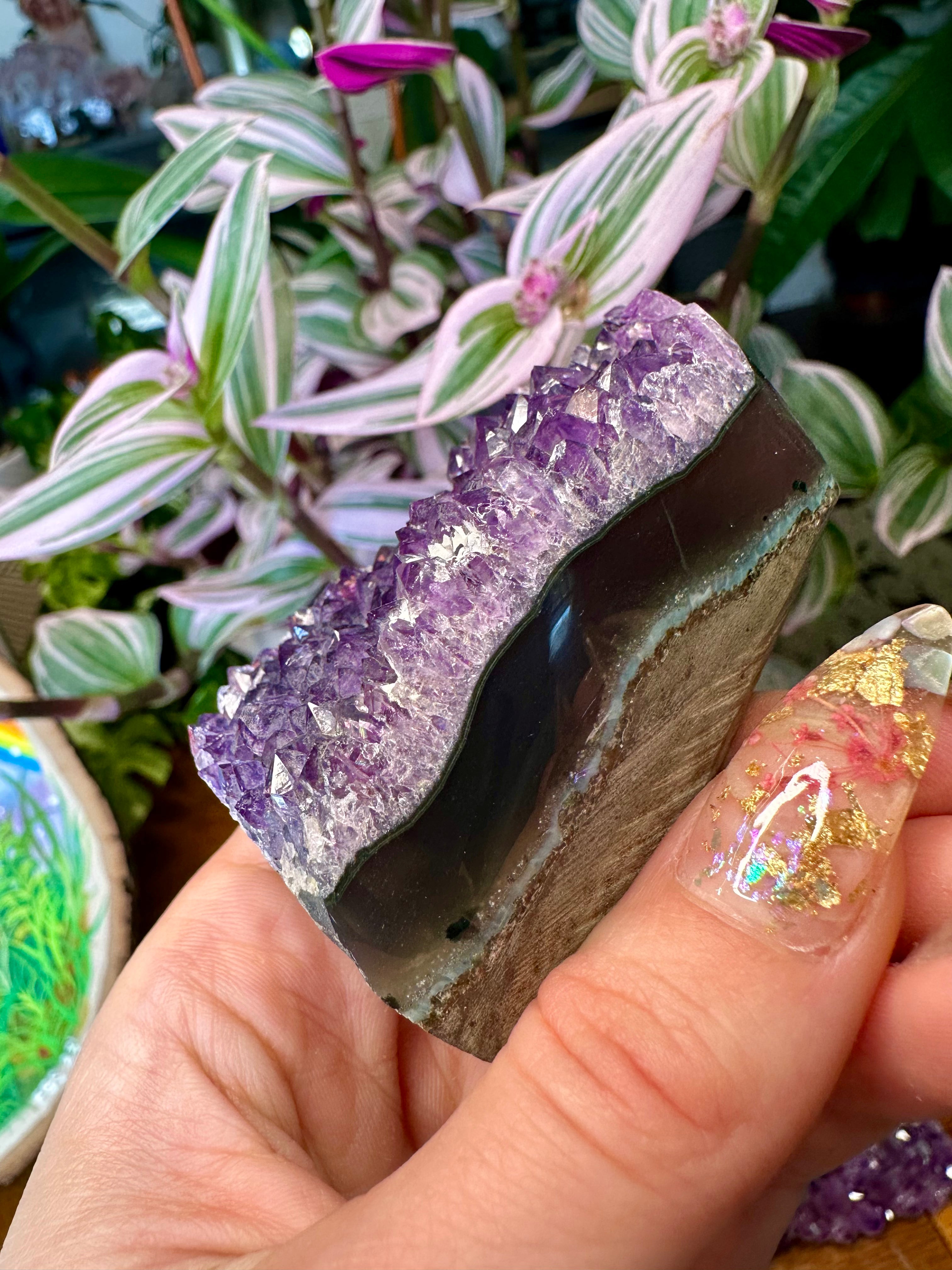 raw amethyst formation #2