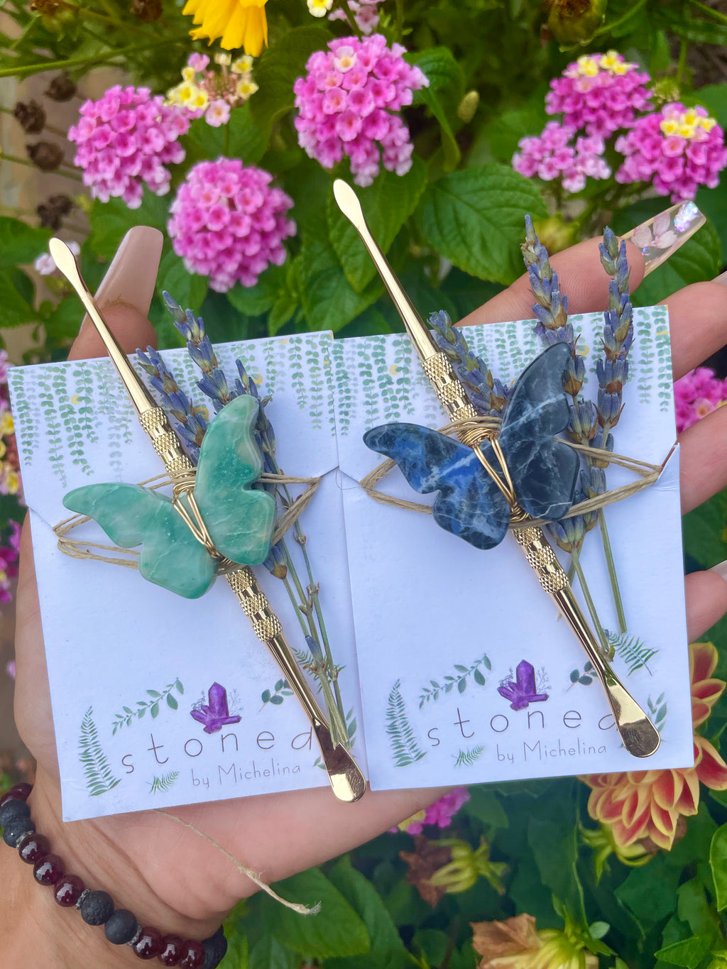 crystal butterfly dabber ♡