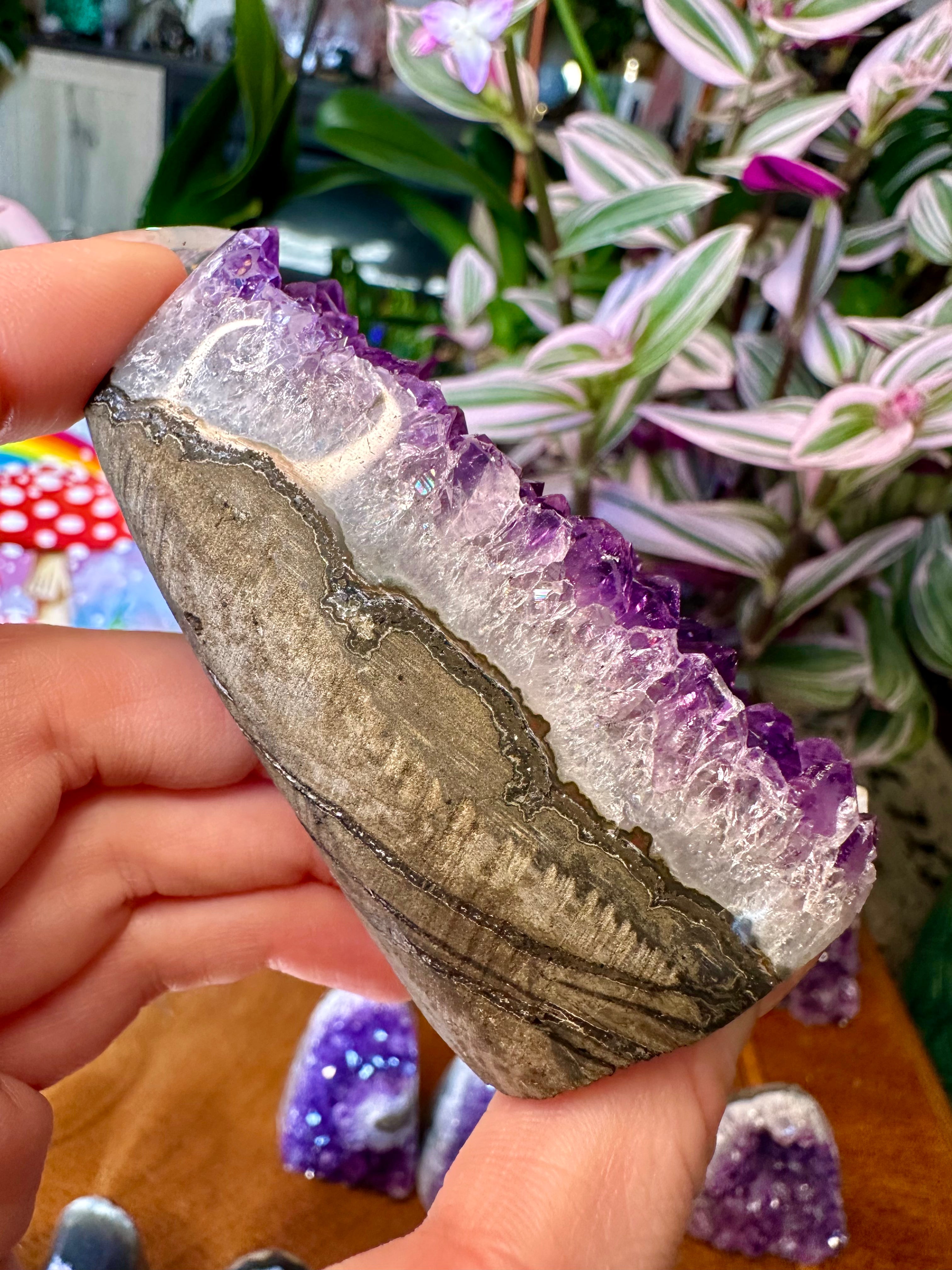 raw amethyst formation #4