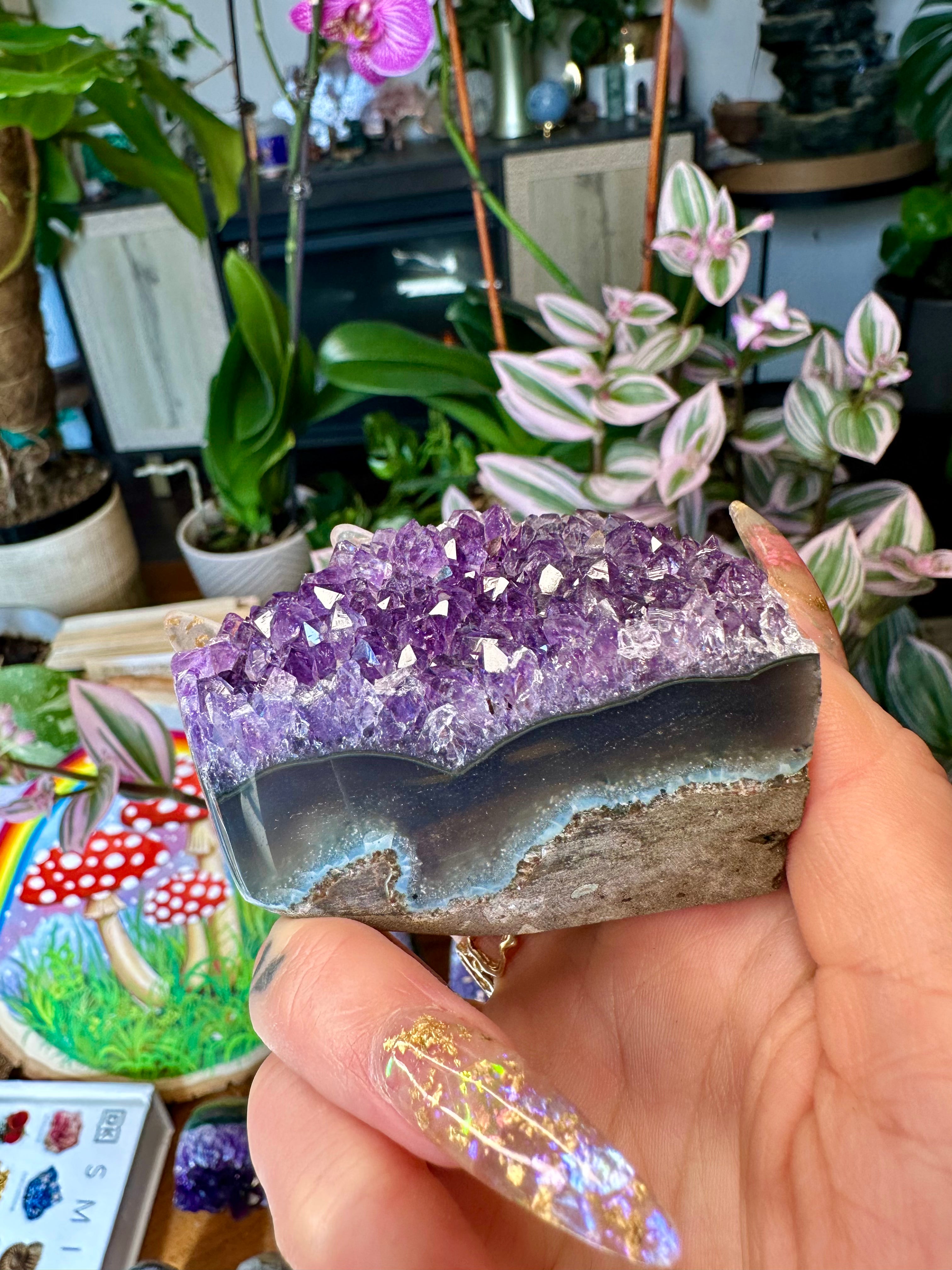 raw amethyst formation #2