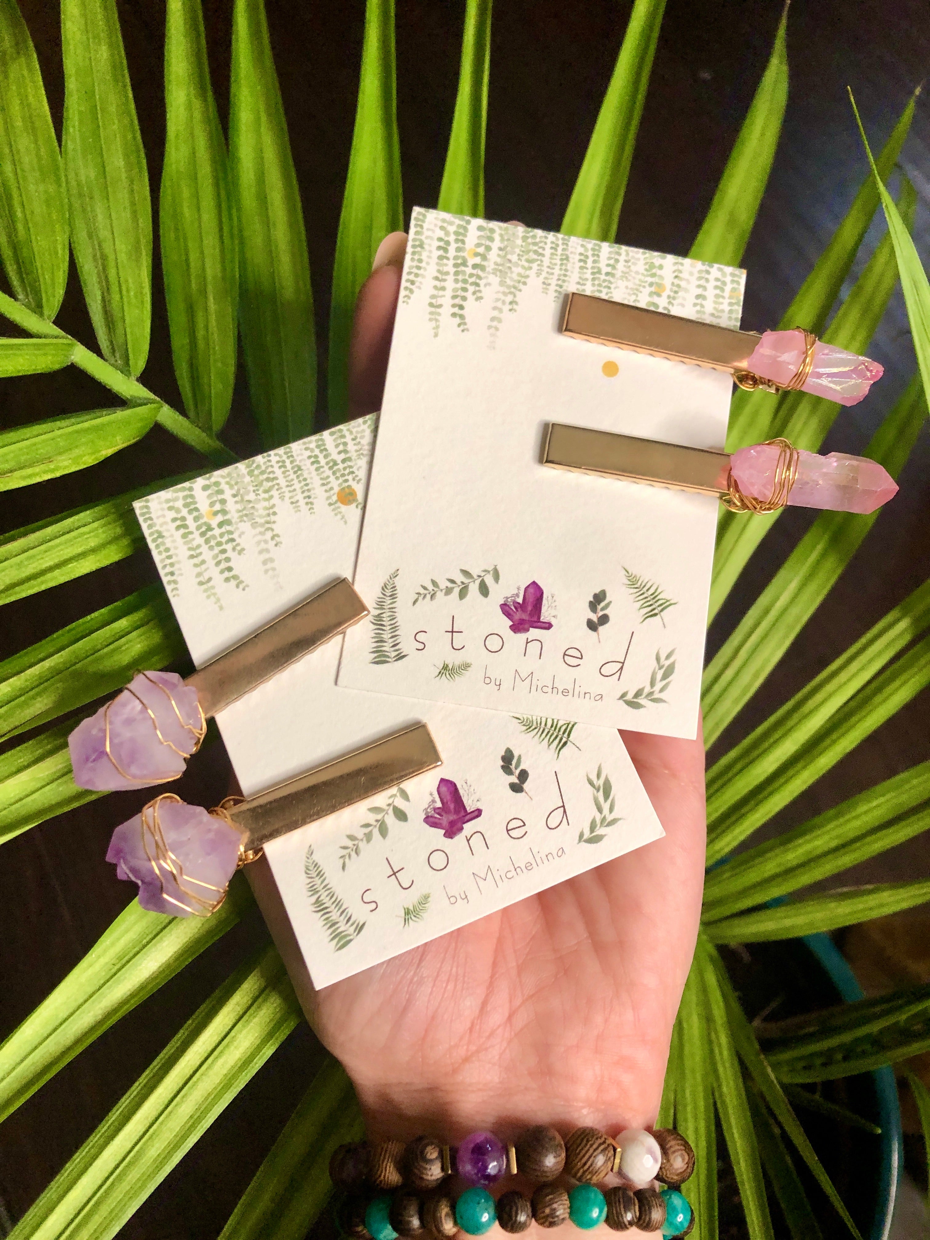 crystal roachie clip | crystal smoke clip