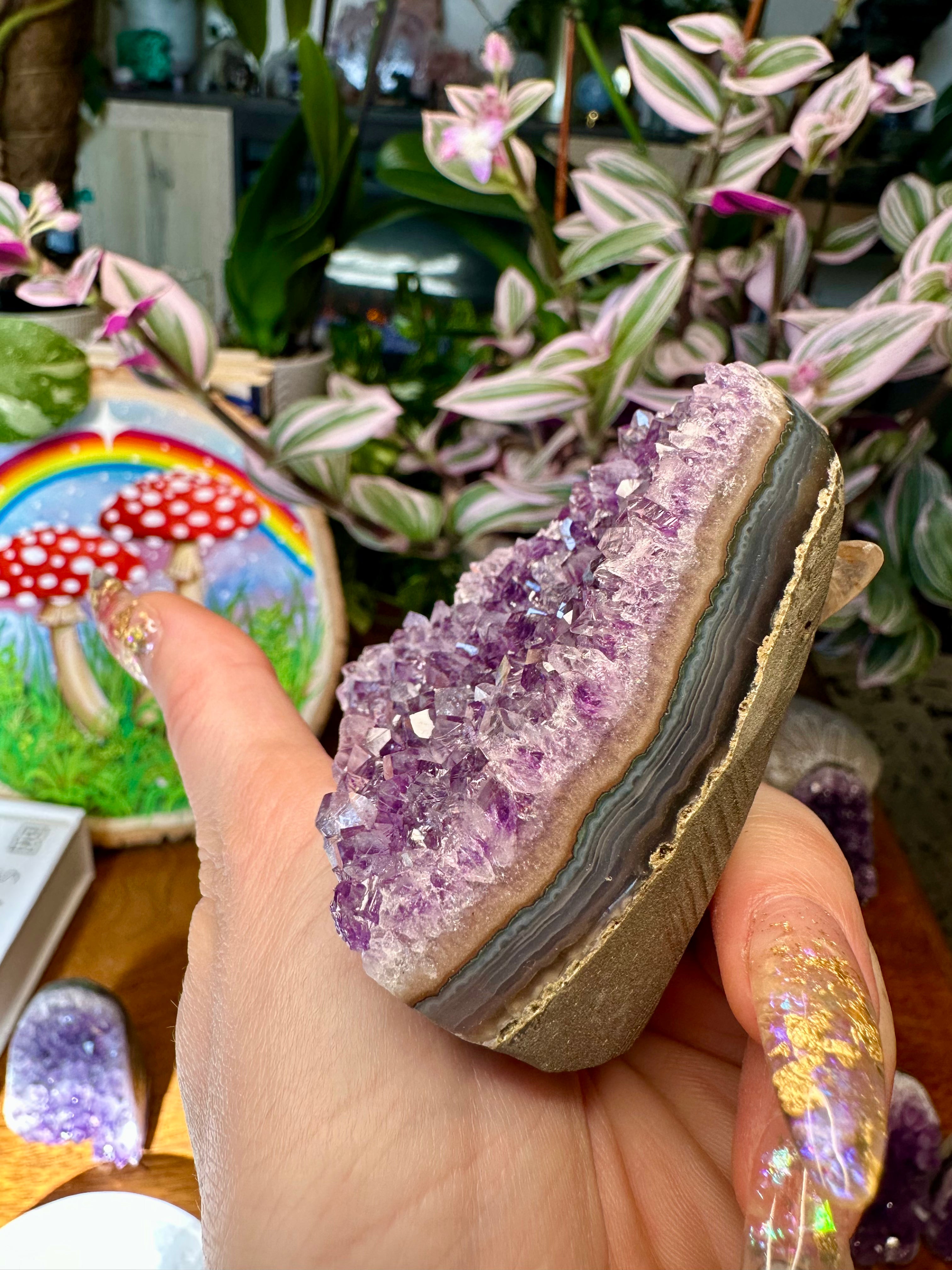 raw amethyst formation #5